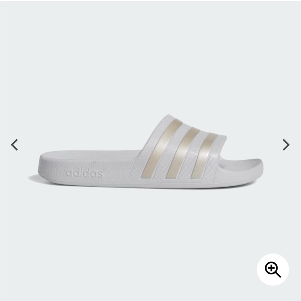 NEVER WORN adidas slides